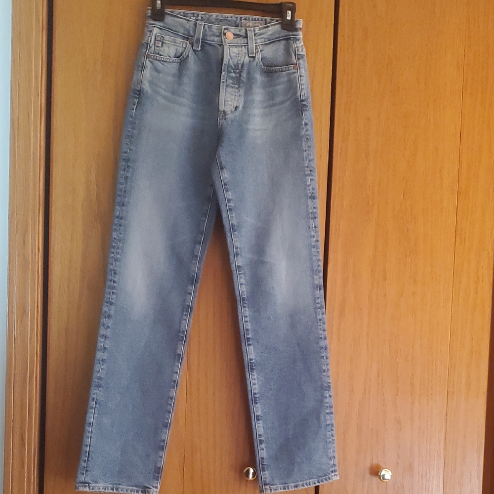 AG ALEXXIS VINTAGE HIGH WAIST STRAIGHT JEANS ,24 , ATHENS - Picture 2 of 10